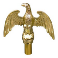 7" Eagle Metal Flagpole Ornament